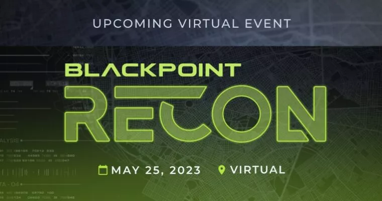 Blackpoint ReCON 2023 held on May 25