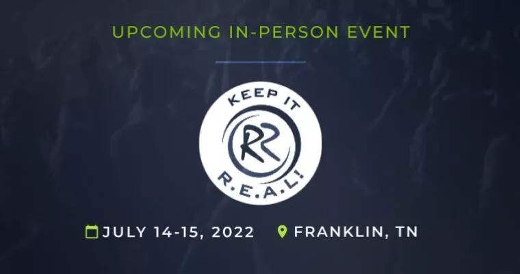 Upcoming In-Person Event: Robin Robins Producer's Club held July 14-15, 2022 in Franklin, TN