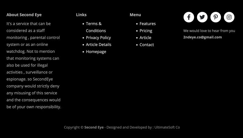 Figure 4: SecondEye Broken Links 