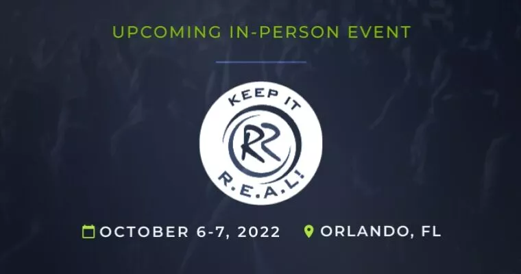 Upcoming in-person event: Robin Robin's IT Marketing Roadshow held October 6-7, 2022 in Orlando, FL.