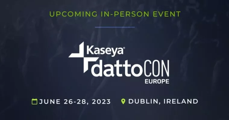 Kaseya DattoCon Europe