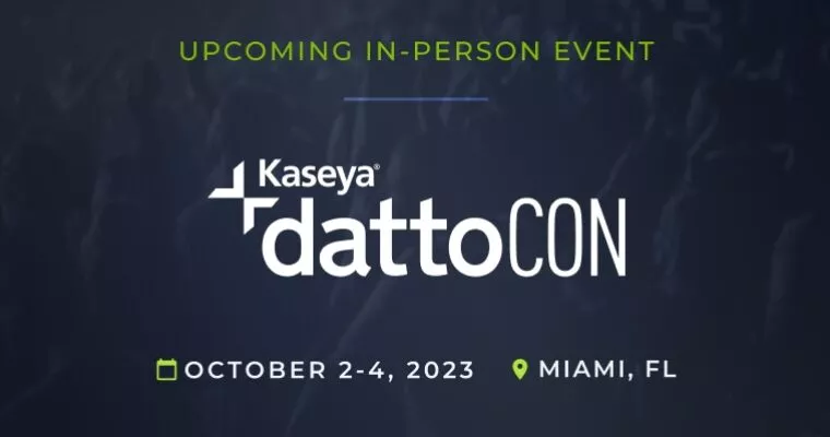DattoCon Miami October 2-4, 2023