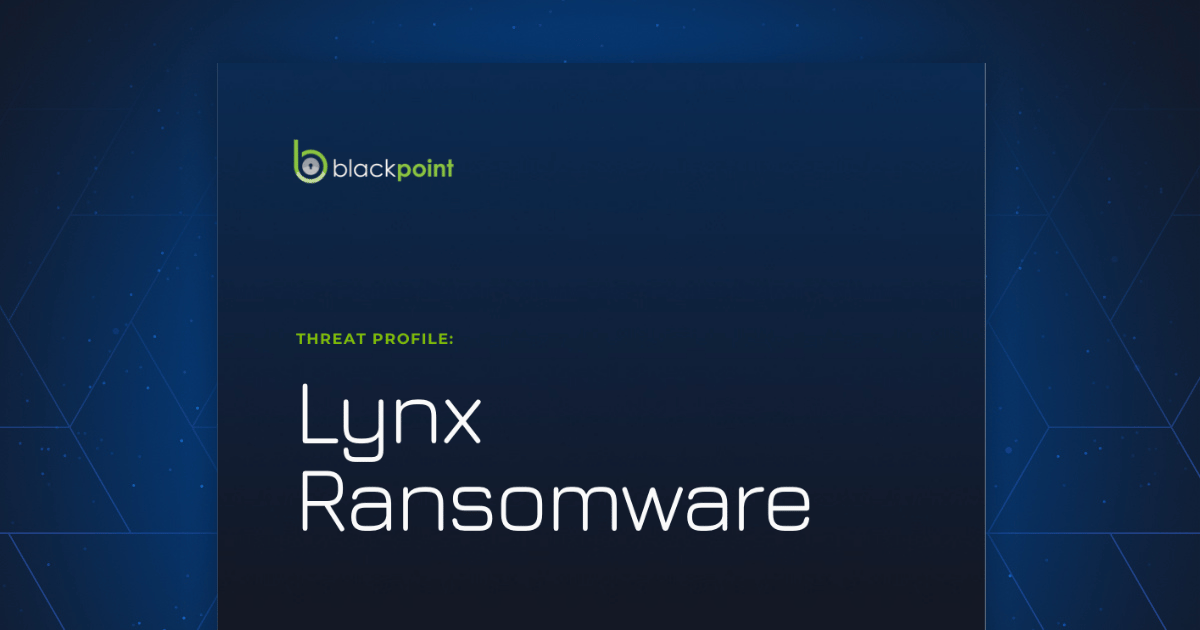 Lynx Ransomware - Blackpoint