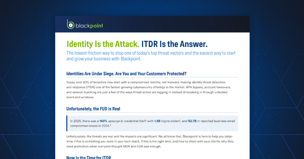 ITDR Buyer’s Guide